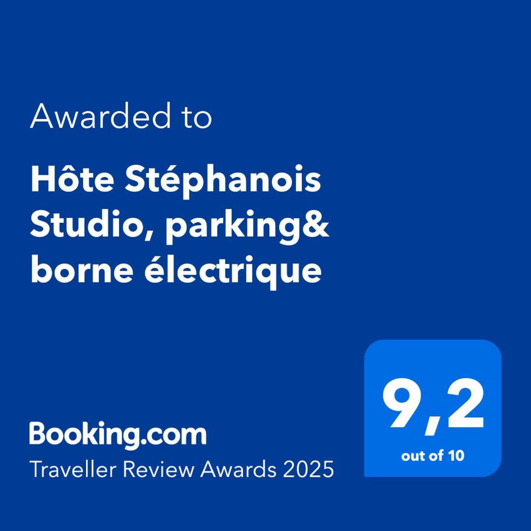Hote Stephanois Studio, Parking& Borne Electrique Saint-Etienne  Luaran gambar